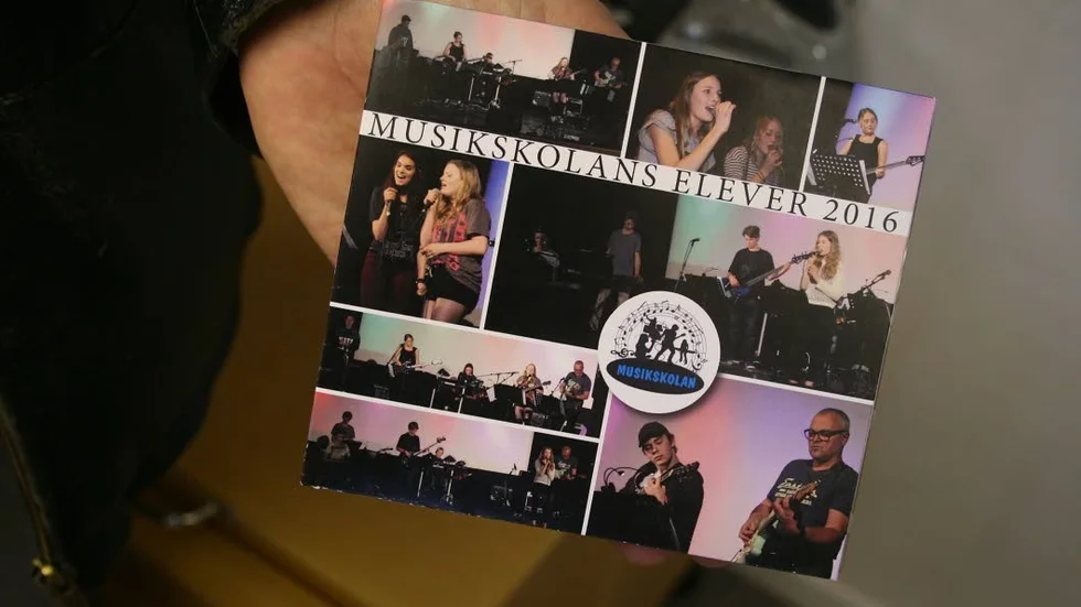 Musikskolans CD-skiva består av 15 spår.