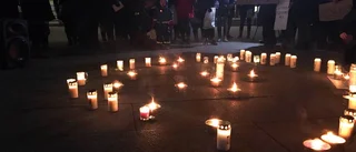 Manifesterade mot sexuellt våld