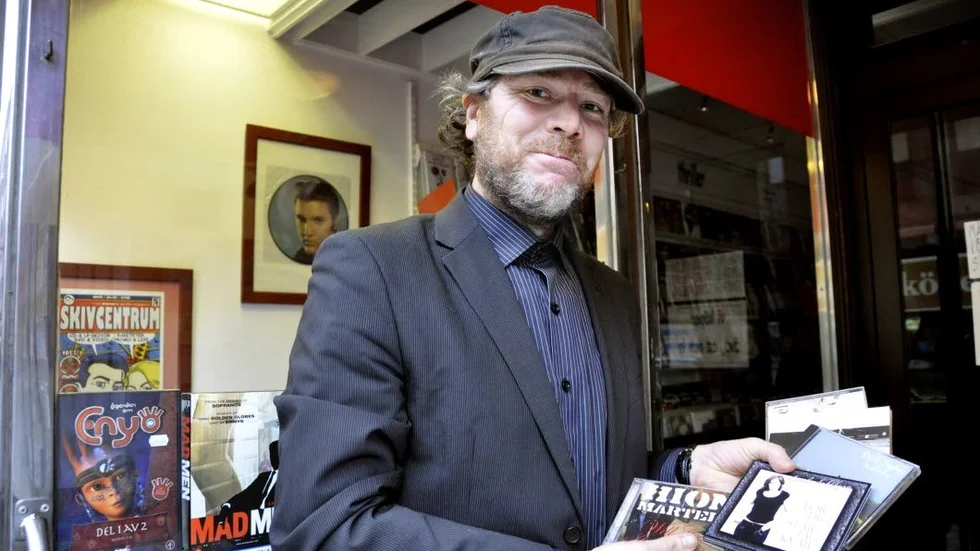 Uppsala. Markus berjlund både driver sitt skivbolag och ger ut sinmusik där.