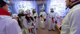 Här besegrar Lucia sin höjdskräck
