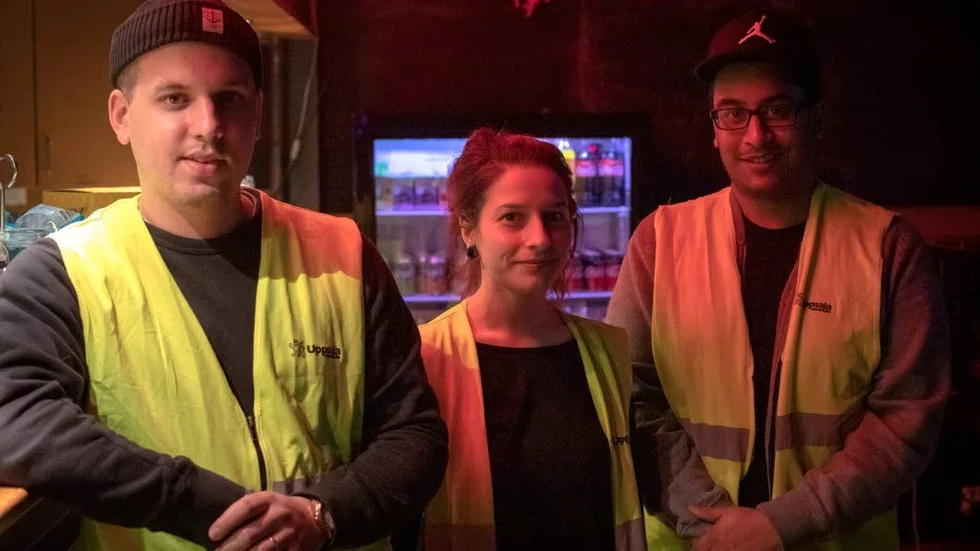 Från vänster: Kim Isaksson, Tanim Rab och Elina Anter.