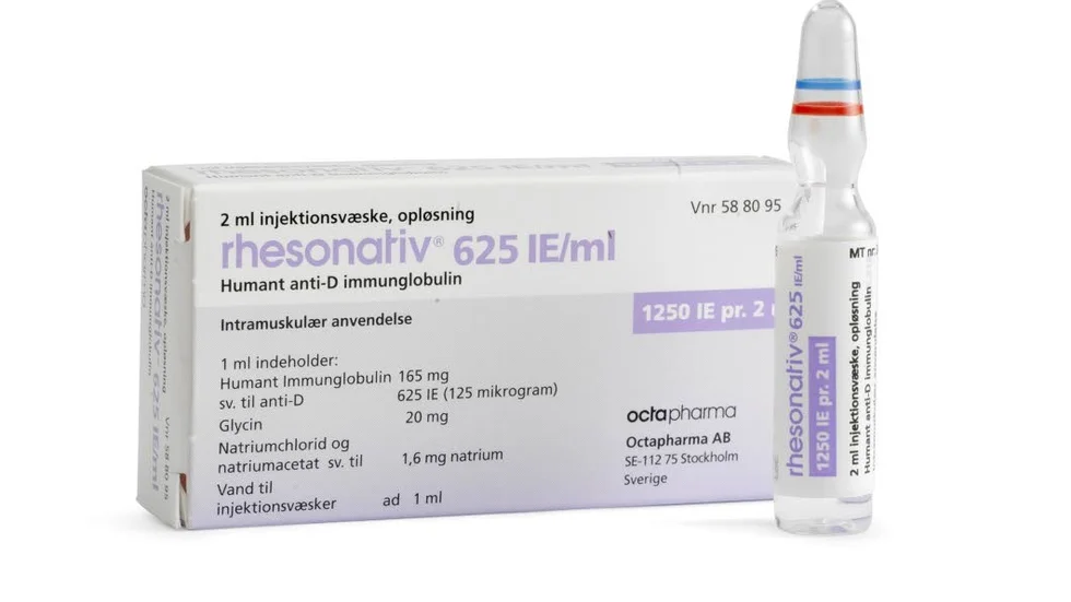 Läkemedlet som förebygger Rh-immunisering.