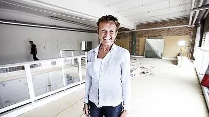 Verksamhetschefen Ingrid Hovstadius ser fram emot när gymmet är färdigrenoverat.