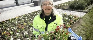 Hon har innerstaden som arbetsplats