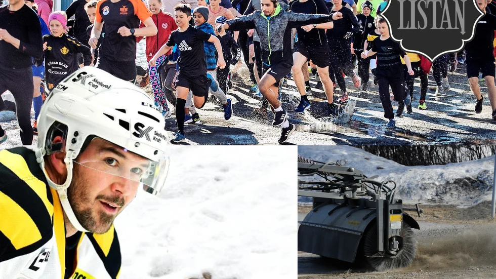 Norran listar tio av de tydligaste vårtecknen i vår stad.