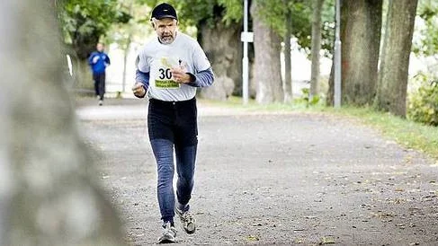 Sigvard Koplimäe koncentrerat under loppet.