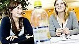 Katarina Segerström och Josefina Bernspång ska bli civilingenjörer.