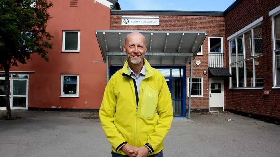 Kunskapsskolan med rektor Lars Jonsson har vuxit ur nuvarande lokaler.