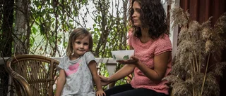 Lokala personer firade jul som modeller