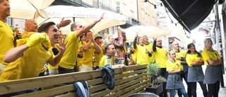 Bildextra: Sveriges VM-premiär