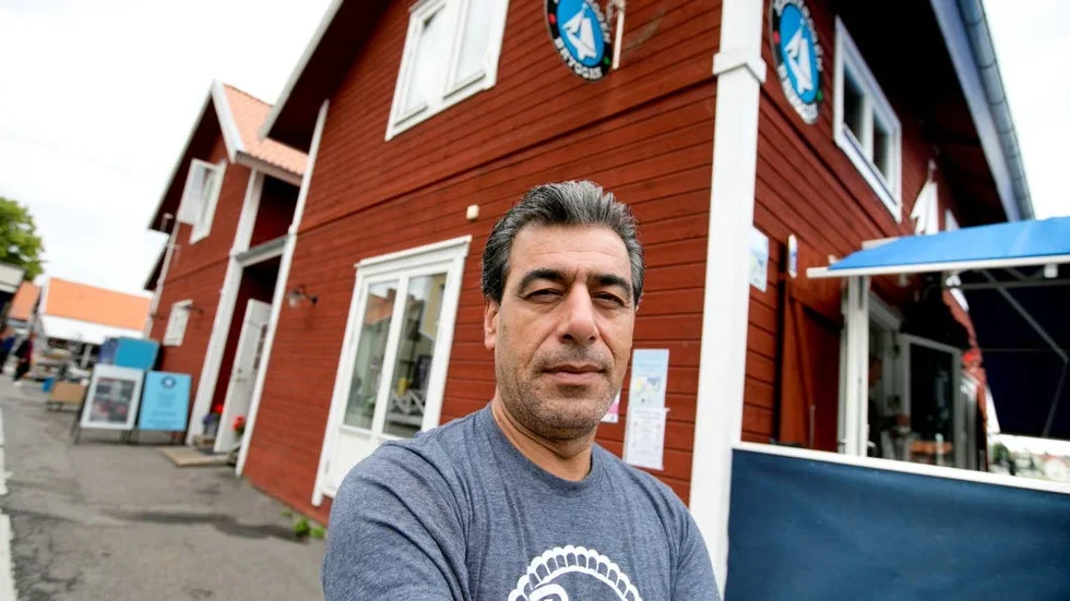 Restaurangchef. Mahmud Ocak berättar att det inte har gått så bra för Hamnkrogen Bryggan i år.