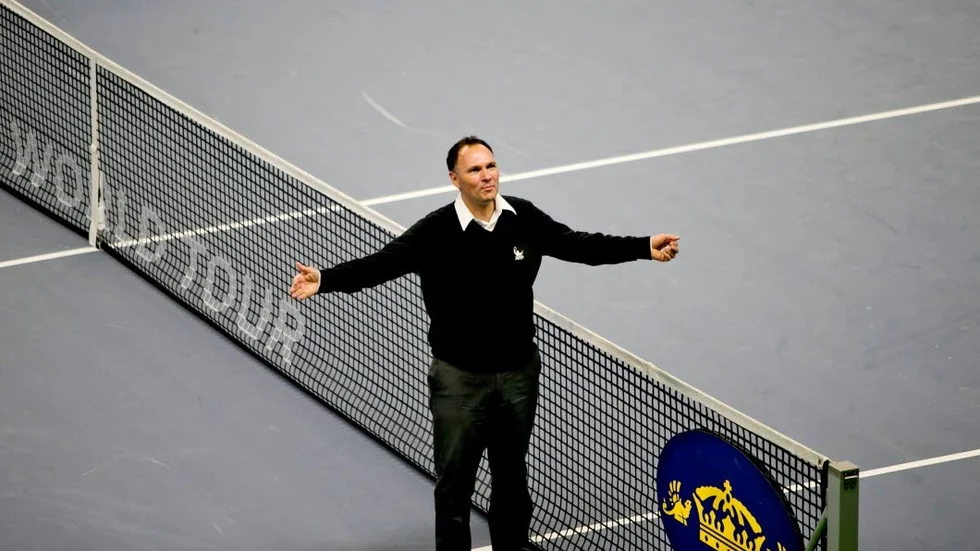 I centrum. Mohamed Lahyani stal showen på centre courten i veckan.