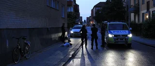 Massiv polisinsats efter storbråk
