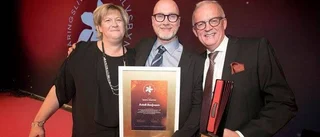 Lyckorus när näringslivets favoriter prisades