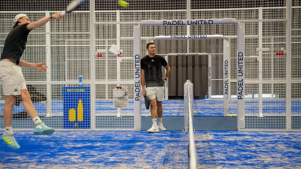 I Padel Uniteds lokaler på Sunlight i Nyköping ska man kunna börja spela padel som Korpenmedlem till hösten.