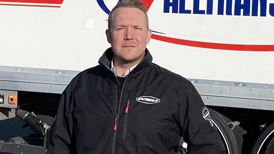 Mathias Lidén är vd för Alltransport i Östergötland.