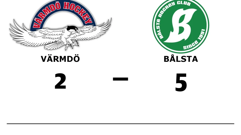 Värmdö HC förlorade mot Bålsta HC
