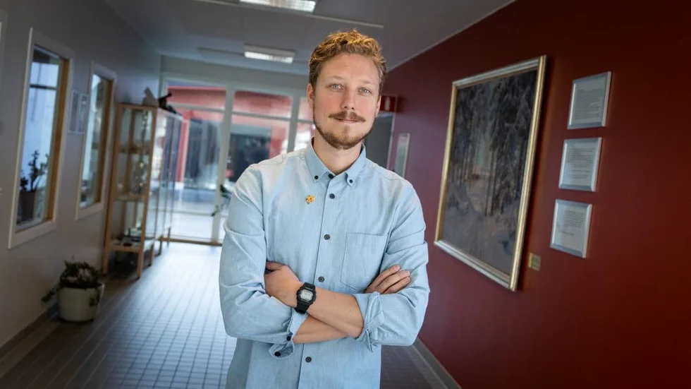 Niklas Sköld, lärare på Wilhelm Haglunds gymnasium.