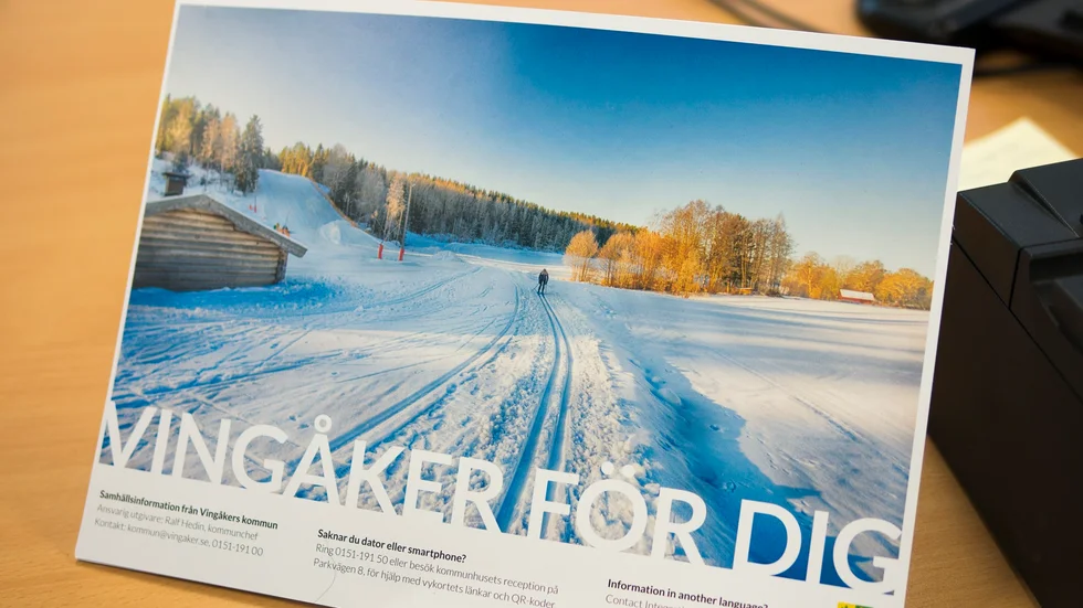 Vykortet "Vingåker för dig" skickas ut till samma recipienter som tidningen det ersätter. 
