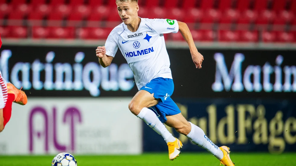 Pontus Almqvist i IFK Norrköpingströjan.