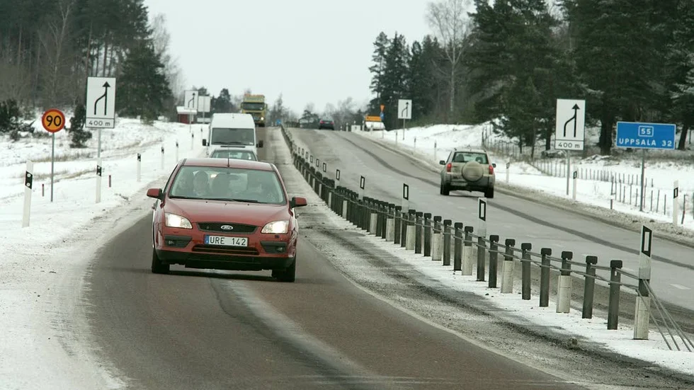 Riksväg 55 ska byggas om mellan 2026-2028.