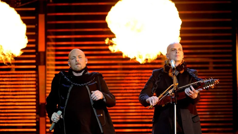 Till allsången. Nordman med frontfigurerna Håkan Hemlin och Mats Wester kommer till Allsång i Tierp den 21 juli.