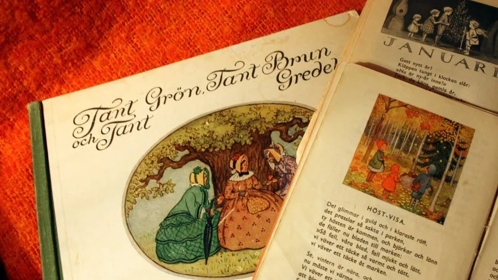 Elsa Beskows saga om tant Grön, tant Brun och tant Gredelin fyller 100 år.