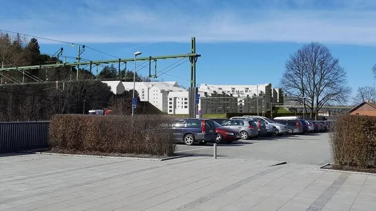 I planerna har spåren ritats in som fyra stycken istället för två.