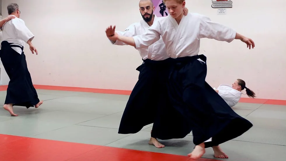 Grepp. Aikido påminner inte om mycket annat i sportvärlden.