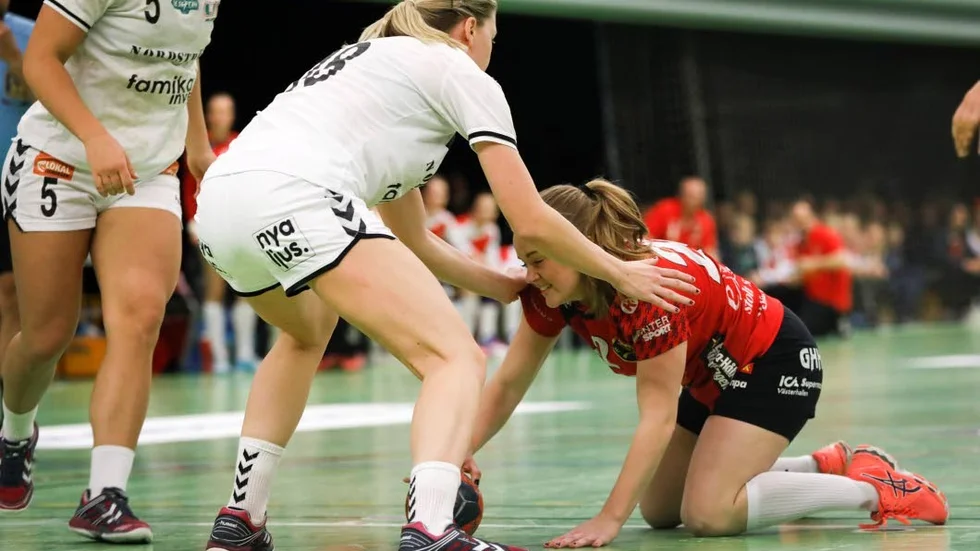 Förlorare. EHF:s damer föll i kvalet till allsvenskan. Mot?