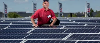 Uppsalabutik har fått solceller på taket