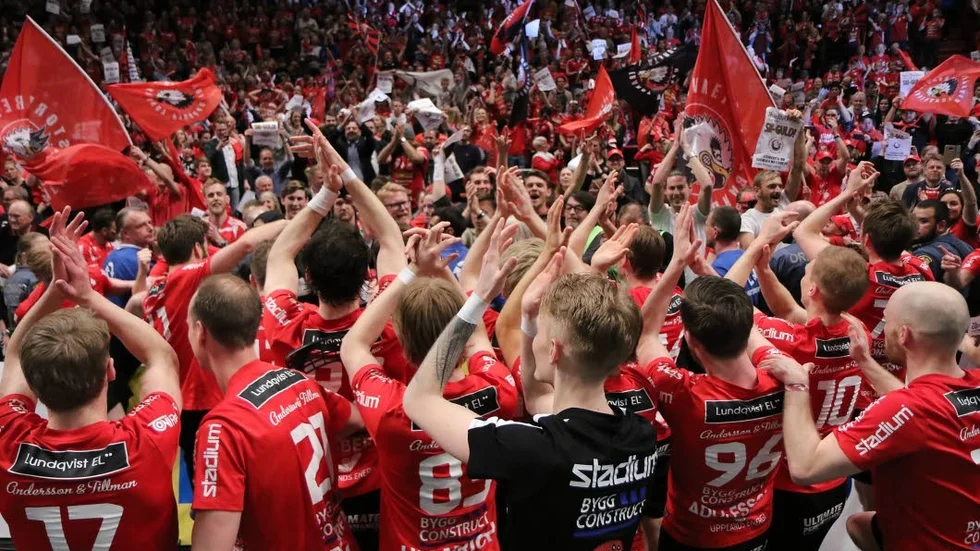 2018 års final mellan Storveta och Falun.