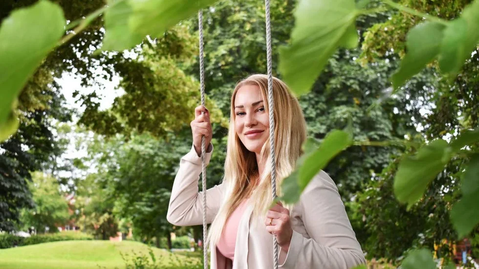 Hanna Hellman tycker att hon har det bästa av två världar, Australien och Sverige.