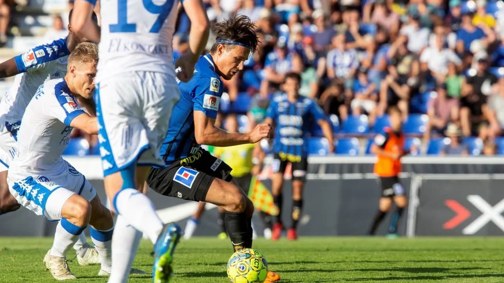 Senast Vecchia startade var för över ett år sedan, här mot IFK Göteborg.