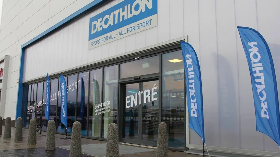 Nyöppnat. Den nya butiken i Boländerna är Decathlons tredje butik. Sedan tidigare finns två butiker utanför Stockholm.