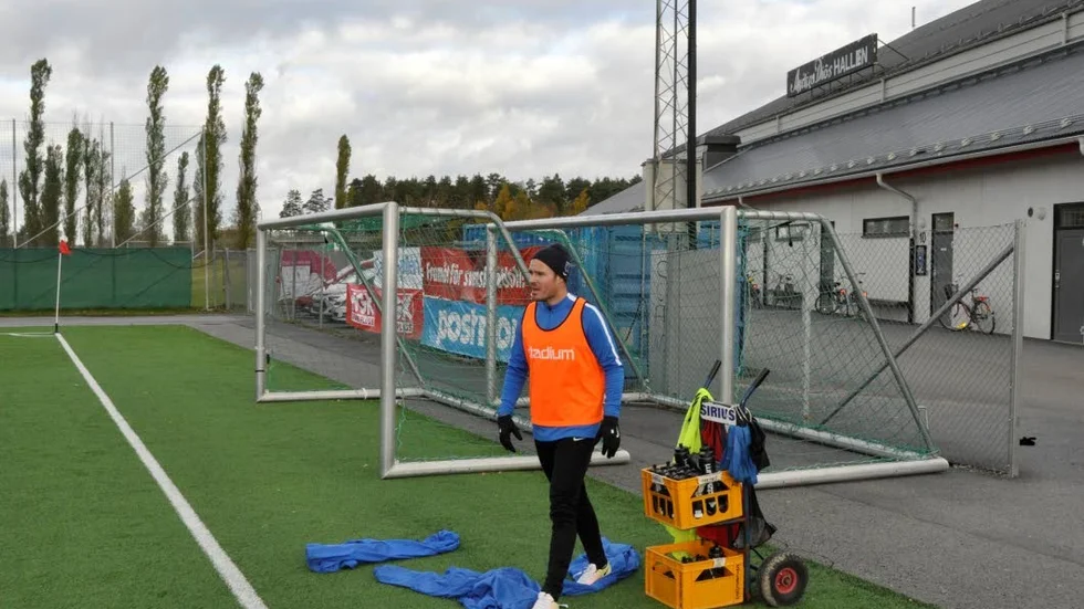 Sista matchen. Sirius lagkapten Niklas Busch Thor tar avsked från fotboll efter matchen mot AFC Eskilstuna.