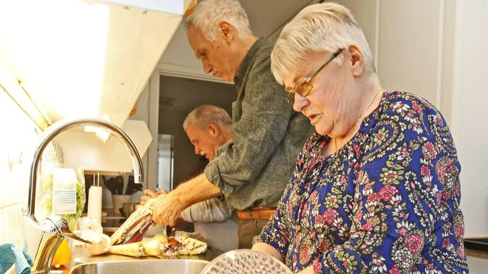 Sammanhang. För Solveig Bladin betyder Träffpunkt Lillsidan jättemycket. Utan den gemenskapen skulle hon inte komma ut alls hävdar hon.