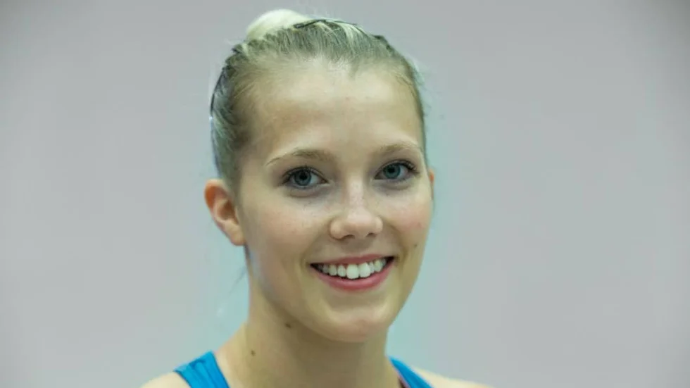 Favorittippad. Lina Sjöberg har en medaljchans och pressen utifrån är något som gör henne ännu mer taggad.