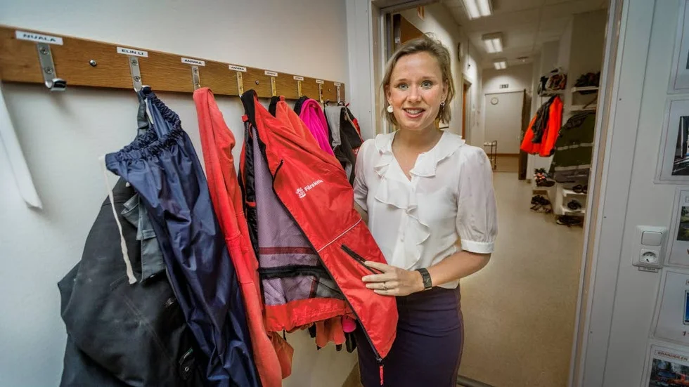 Caroline Hoffstedt säger att syskonförturren är viktig som princip för antagningen till skolan.