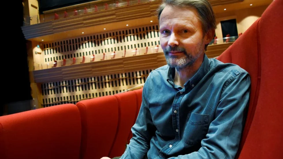 Regissören Felix Herngren deltog i ett publikt samtal under Norrbotten Media Week.