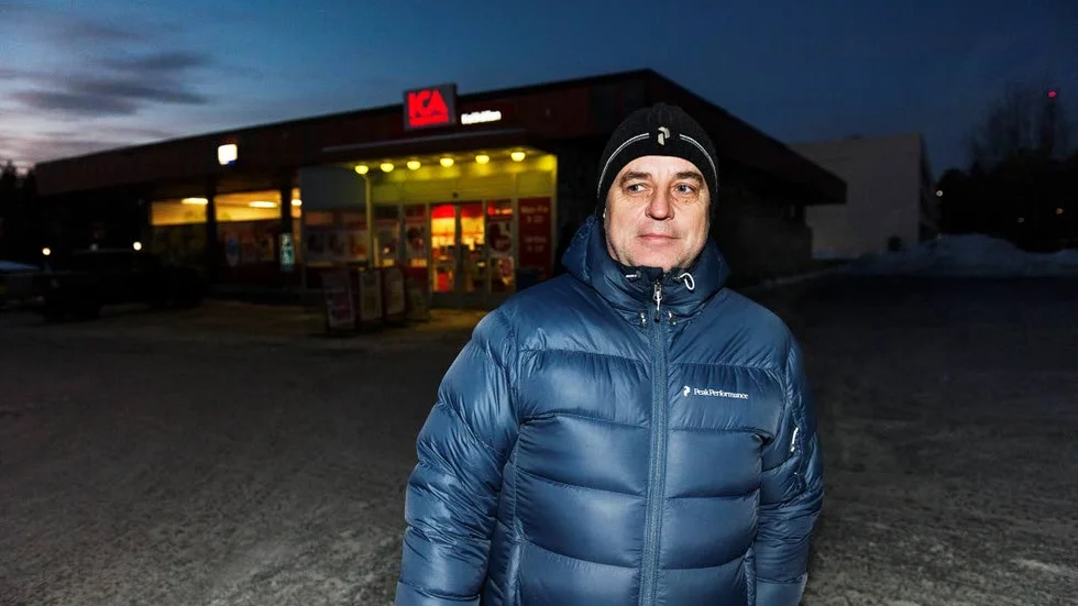 Alf Jakobsson, boende på Kallkällan, är en av många som tyker att det är tråkigt att närbutiken försvinner.
