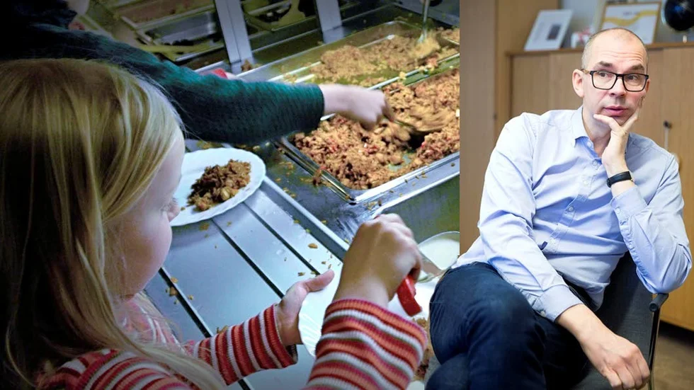 För en mer miljövänlig skolmat kommer Niklas Nordström (S) med förslaget att införa älgkött.