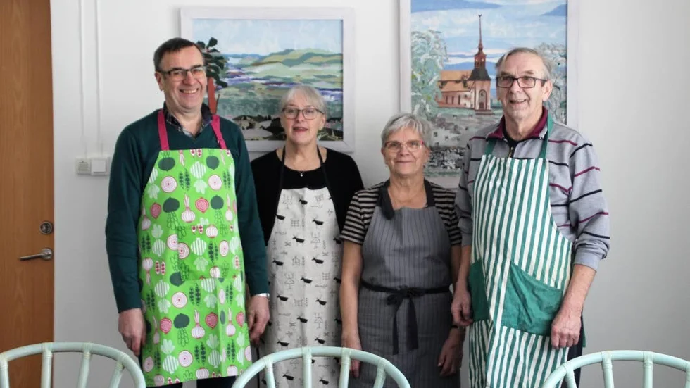 Torsdagsgruppen bestod den här gången av Dan Eriksson, Anna-Lena Eriksson, Kerstin Roslund och Gösta Jönsson.