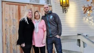Projektledarna Pernilla Edling, Ita Kedling och Johnny Lund.