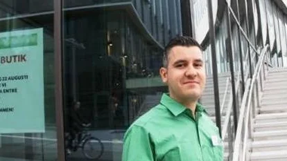 Butikschef Sebouh Marachlian.