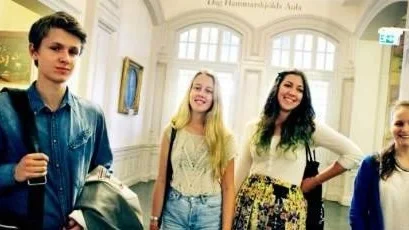 Pontus Daleflod, Emelie Hagerström, Tove Cederholm och Henrietta Apelthun.