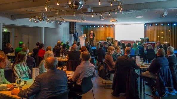 Kommunalrådet Lars Alriksson presenterade projektet tillsammans med Tommy Niva, projektledare.