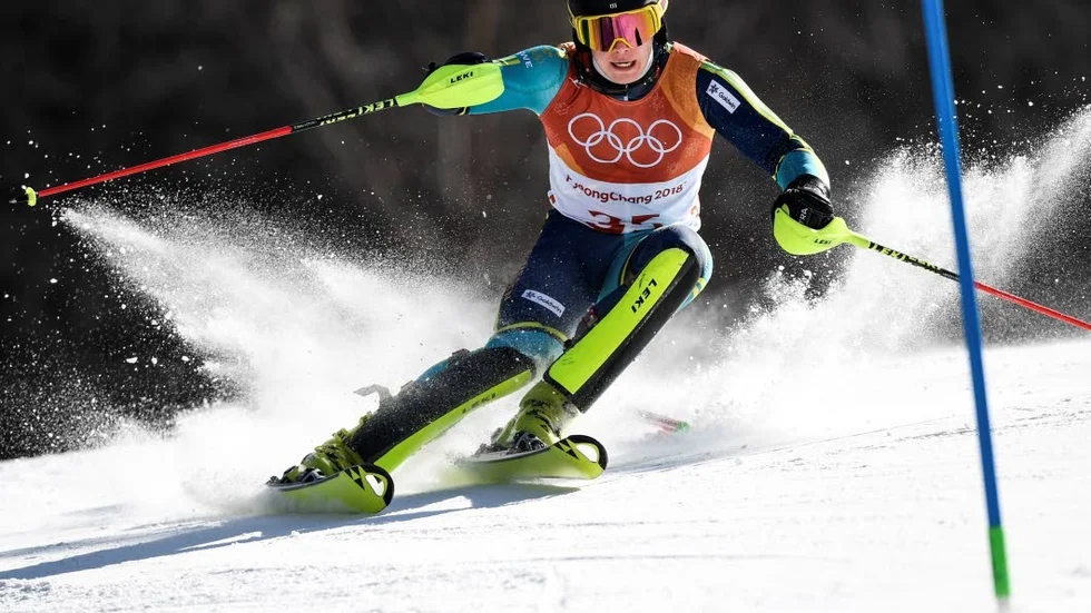 Under OS i Pyeongchang gjorde Jakobsen succé genom att komma sjua i slalom.