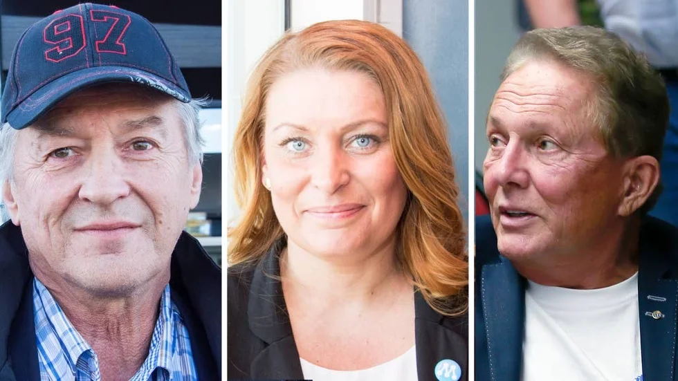 Nils-Olov Lindfors (C), Linda Frohm (M) och Kenneth Backgård (SJVP) blir regionråd vid årsskiftet.