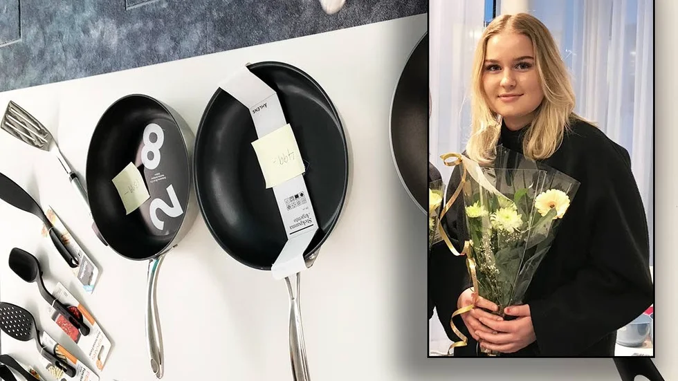 Topp åtta i Sverige. Märta Stjernström, 17, från Luleå är i final i butiksförsäljning på Yrkes-SM för ungdomar. "Det känns jättekul, jag är taggad", säger hon.
